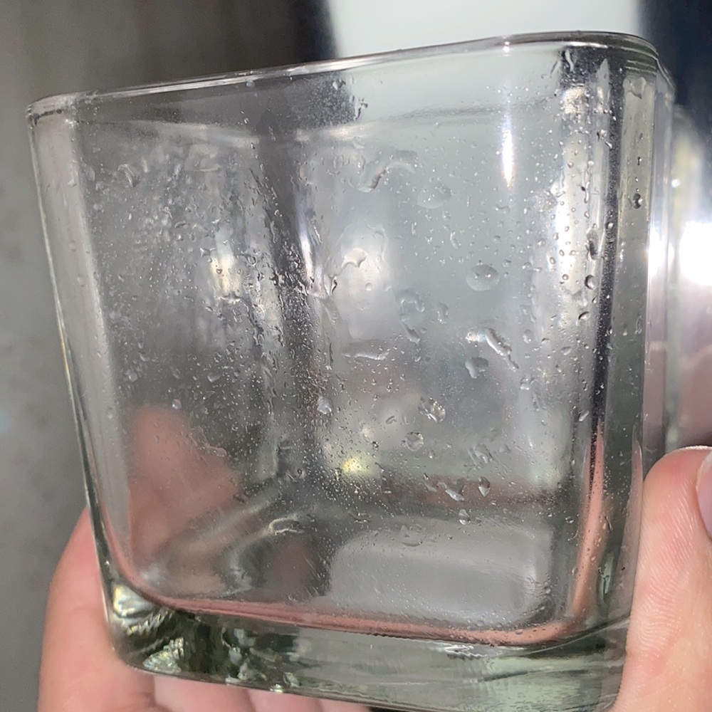A glass u can put in it any thing